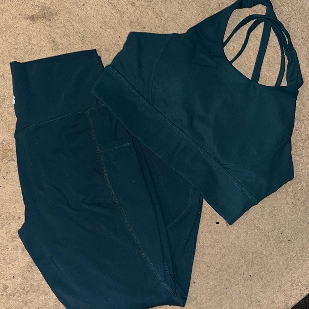 BuffBunny Teal Workout Set